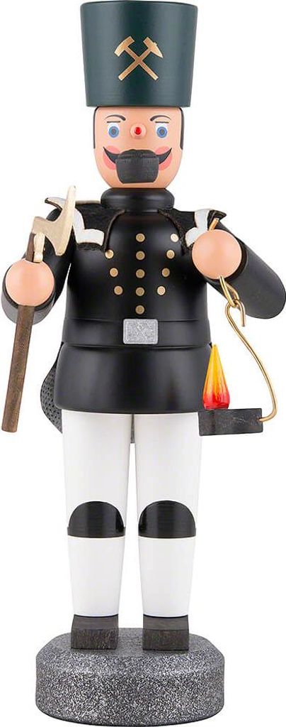 Sächsischer Bergmann in Paradeuniform (22cm) Räuchermann von HoDreWa Legler