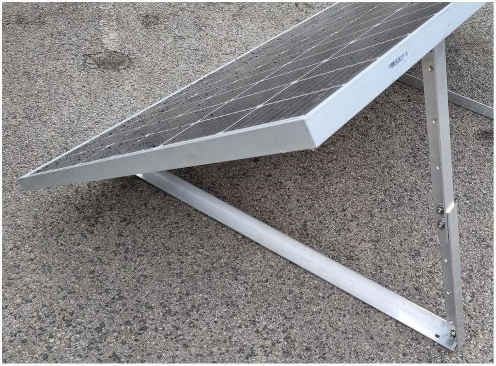 PV Modulträger Halterung Solarständer Solarmodul Aufständerung Aluminium