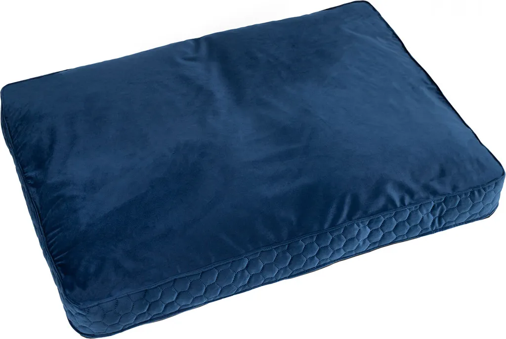 Letto Cane Lavabile Pelle Scamosciata Memory Foam M 50x65cm