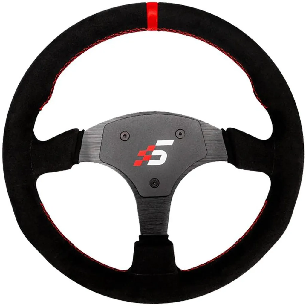 Volant Simagic P-330R Alcantara sans levée - Éliminez le Flex en Jeu