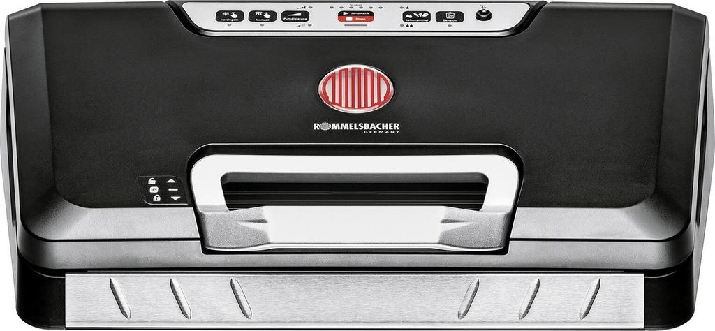 A vacuum sealer machine.