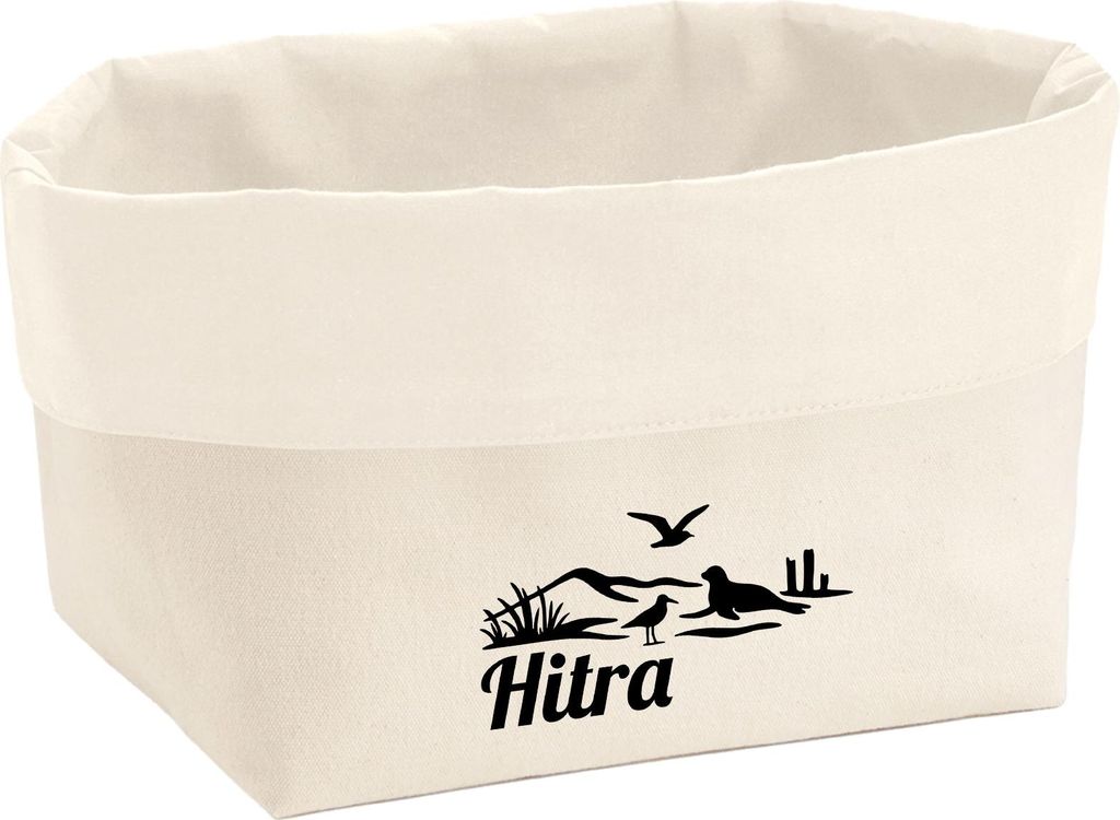 Huuraa Organizer Hitra Norwegen 8 Liter Large Canvas Baumwolle Utensilo Geschenkidee