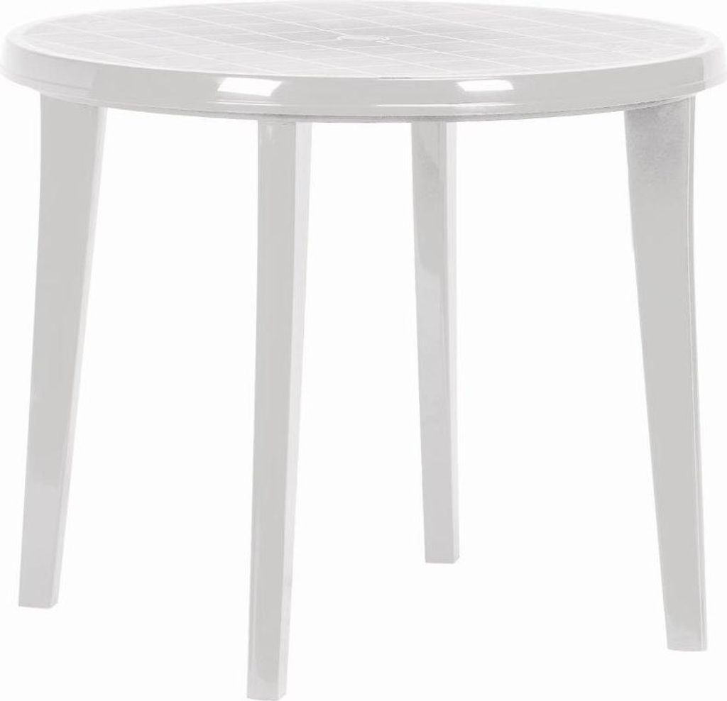 Table de jardin Keter Lisa plastique blanc Image du produit 