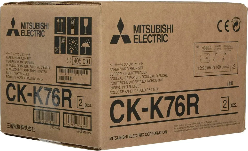 Évitez les bourrages avec le kit Mitsubishi CK-K76R-HG d'origine 10x15