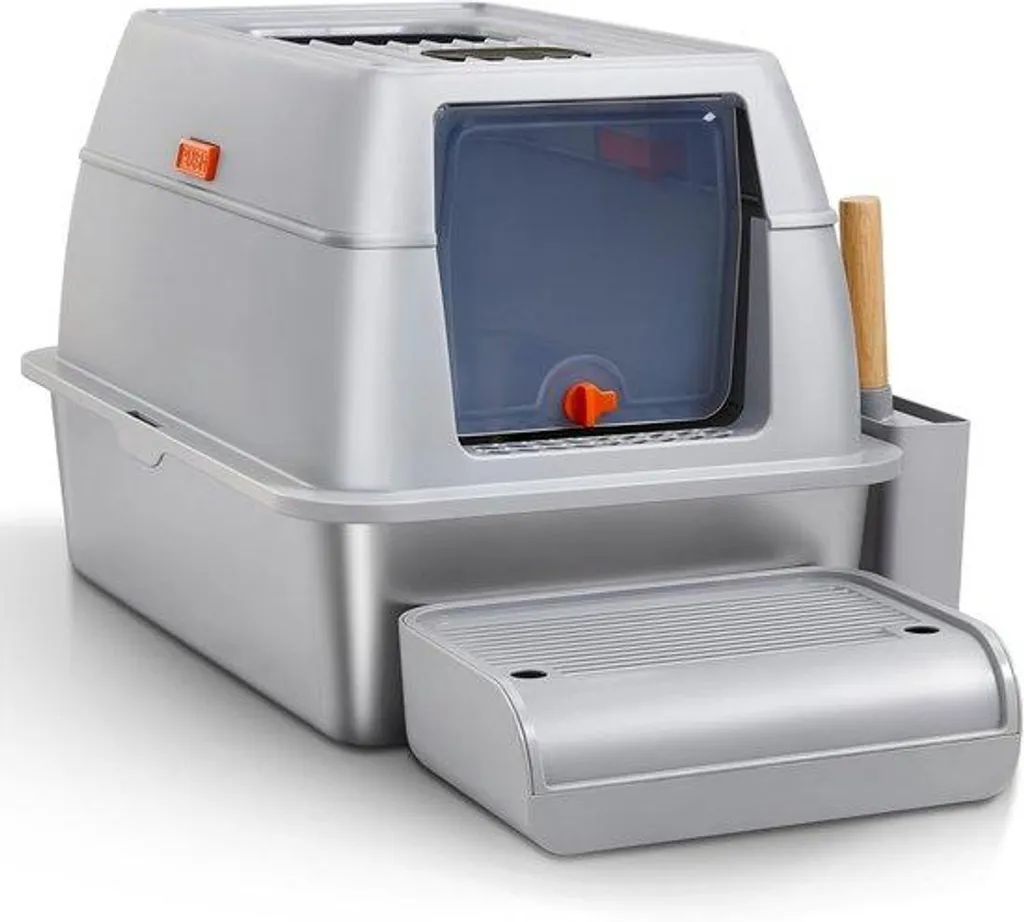Enclos d'intérieur XXL pour chat en inox idéal pour le repos et la sécurité