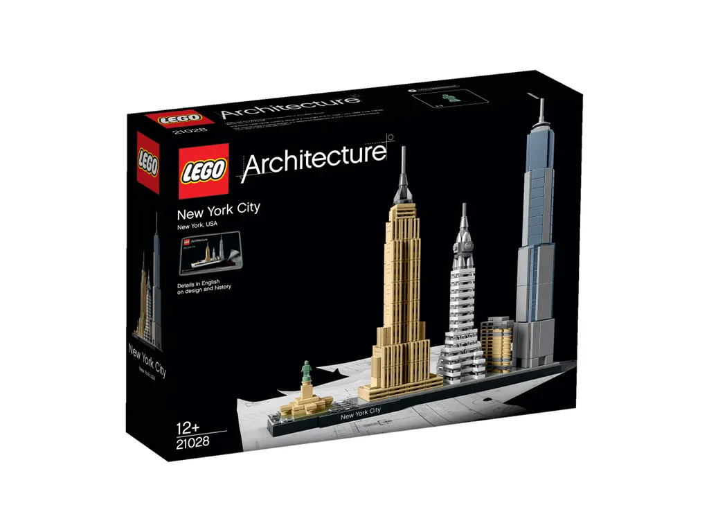 LEGO New York 21028 : Mini Monuments de Manhattan en Briques Grises