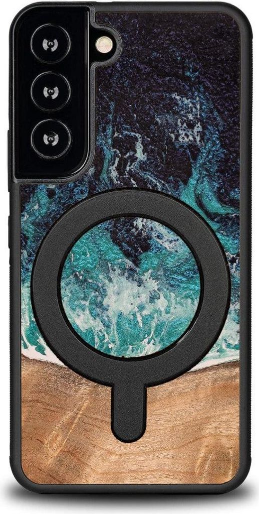 Bewood Einzigartige Hülle für Samsung Galaxy S22 - Dream Island mit MagSafe