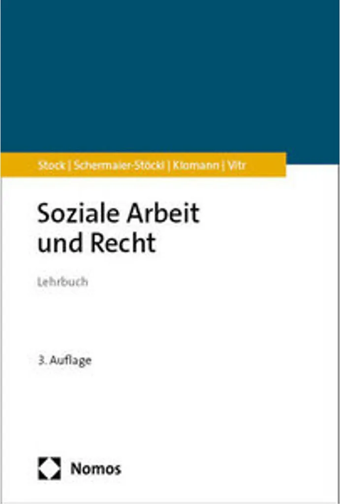 Livre de droit social Soziale Arbeit und Recht pour formation experte
