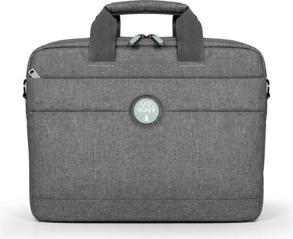 Laptoptasche, PORT DESIGNS YOSEMITE ECO, 15.6 Zoll, Grau, 62% Recycelte Materialien