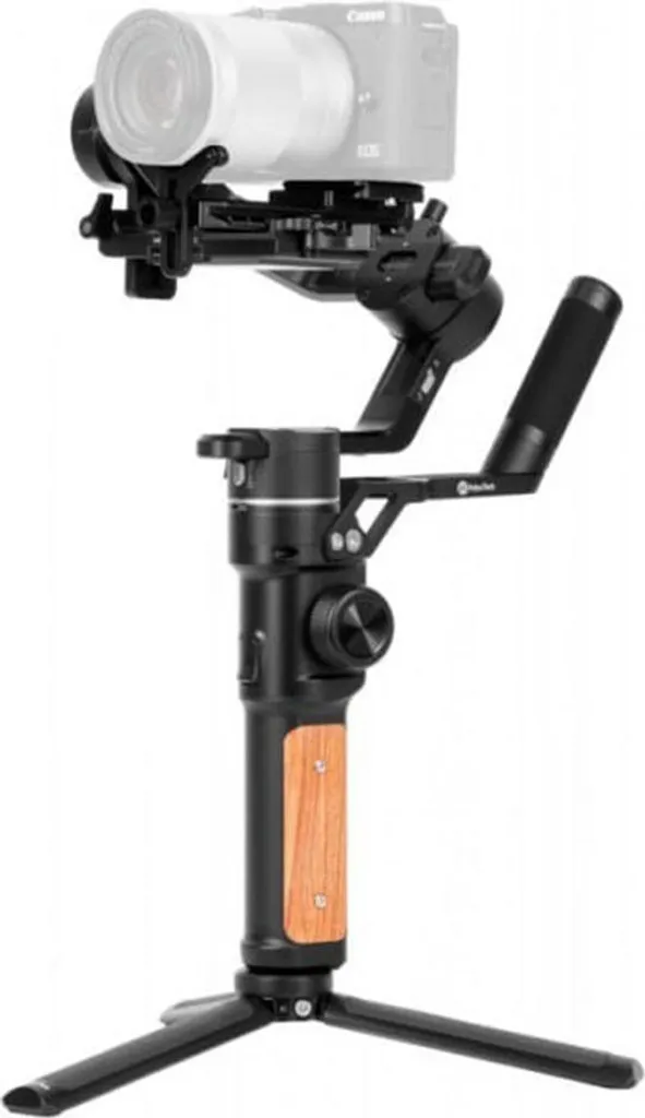 FeiyuTech AK2000S Stabilisateur avec poignée bois et écran LCD tactile