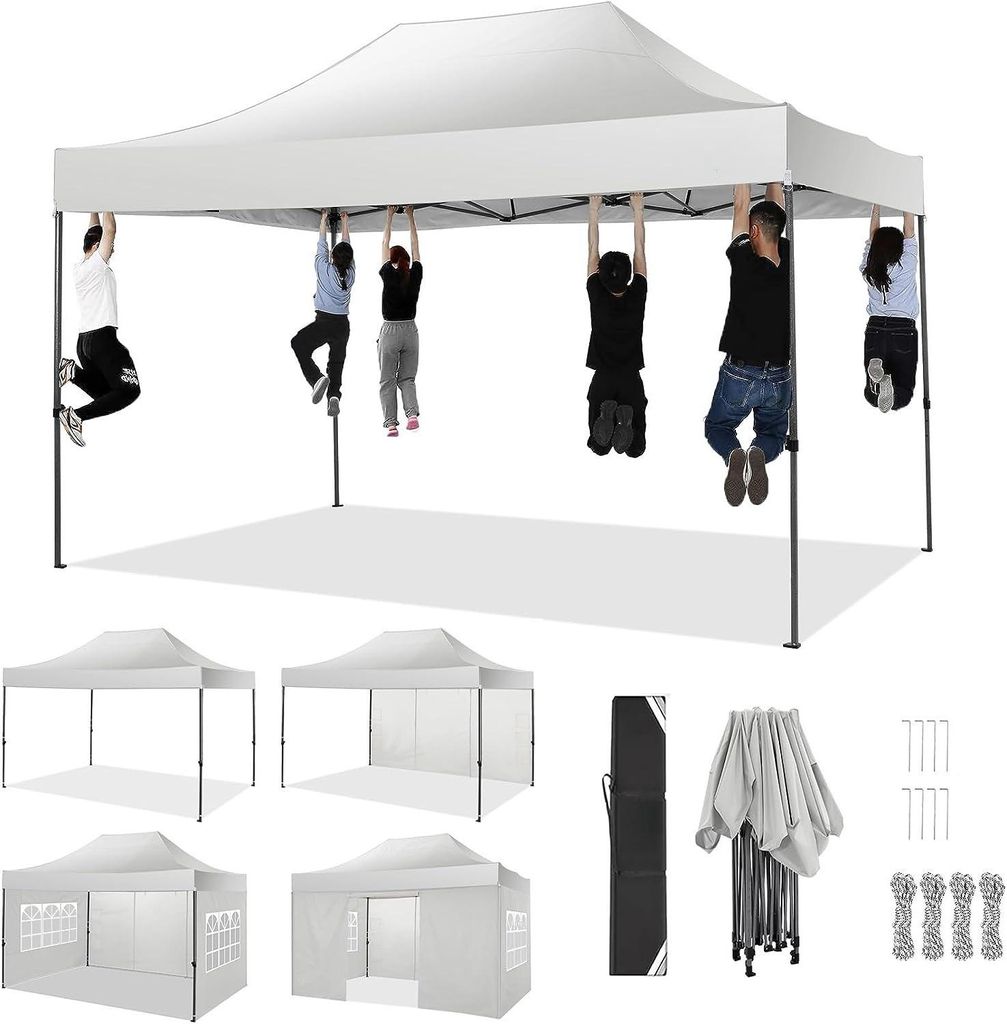 Faltpavillon Pavillon 3x4,5m, Festzelt Gartenpavillon für Produktbild 