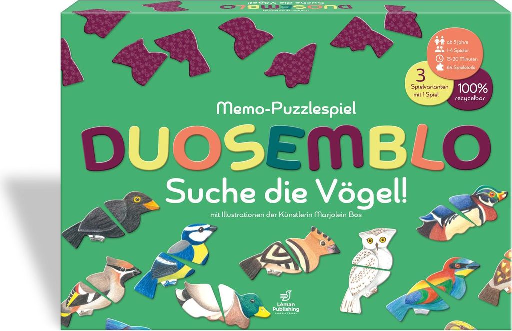 Duosemblo - Puzzle 64 Teile