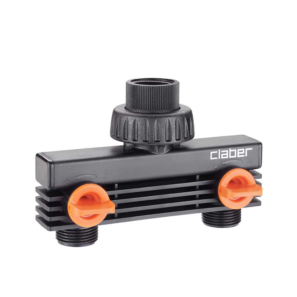 raccord double claber® Distributeur à deux voies 3/4 Image du produit 
