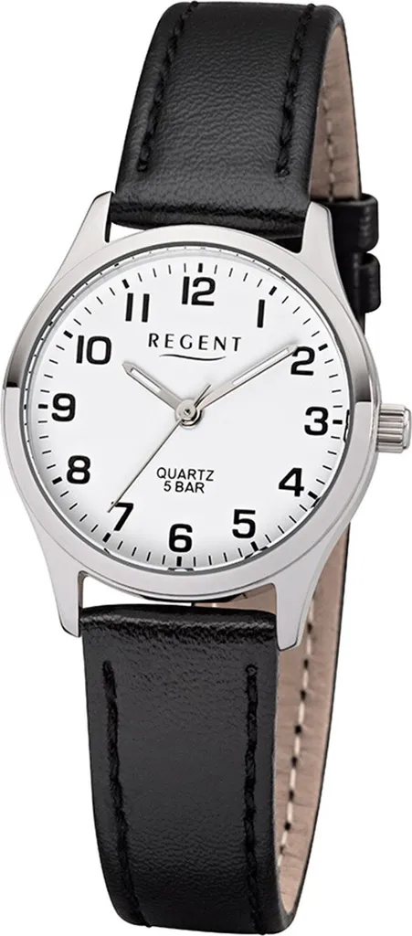 Montre Regent F-1309 pour femme en acier inoxydable argenté classique