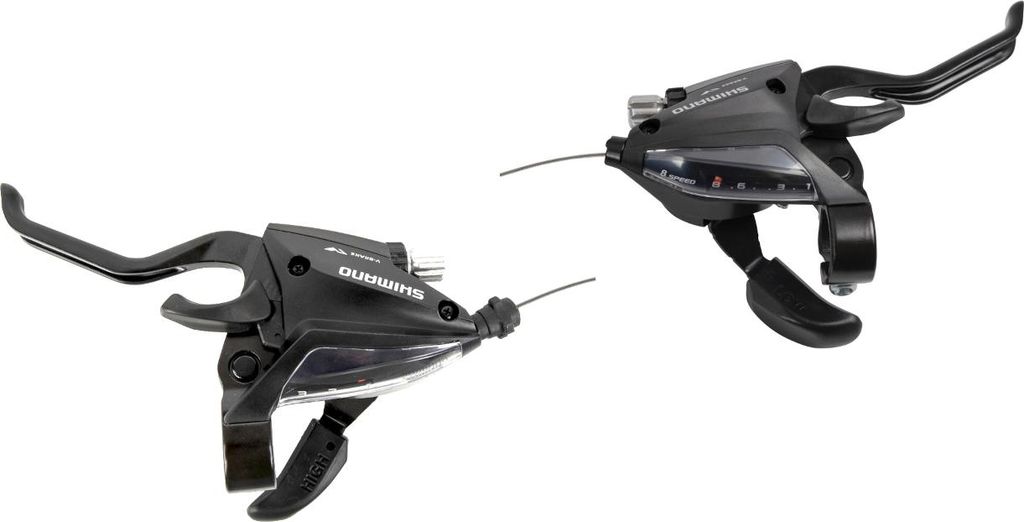 Shimano ST-EF500 Schalthebel Bremshebel 2-Finger 3x8-Gang Produktbild 