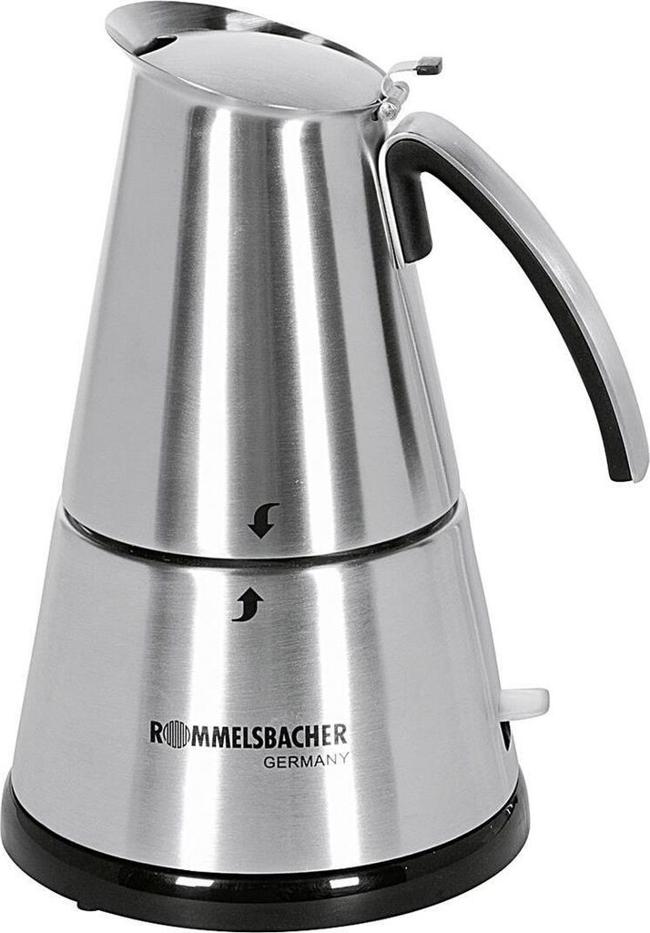 Rommelsbacher EKO 366/E, Goutte, noir, inox, 365 W, 230 V, Image du produit 