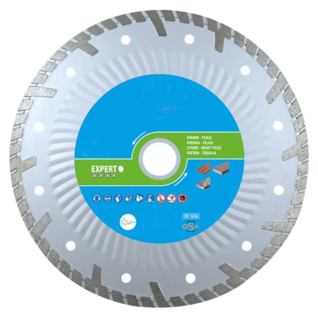 Disque Diamant 115mm : Fini les Tuiles Éclatées ! Coupe Turbo Nette