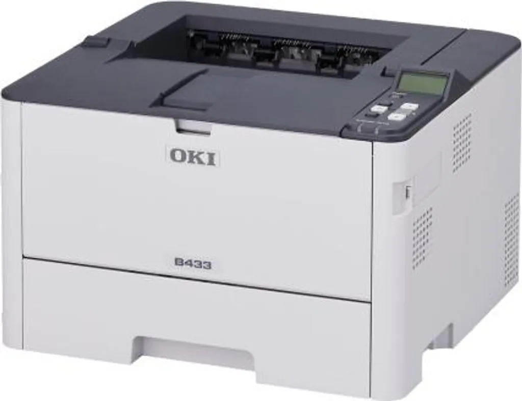 OKI B433dn Imprimante LED Rapide 33 ppm avec Impression Recto-Verso A4