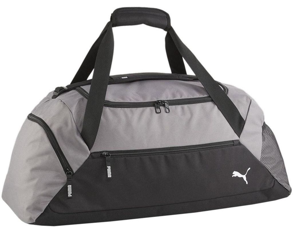 Puma - Reisetasche "Team Goal", 55L MR1971 (32 cm x 64 cm x 29 cm) (Grau/Silber)