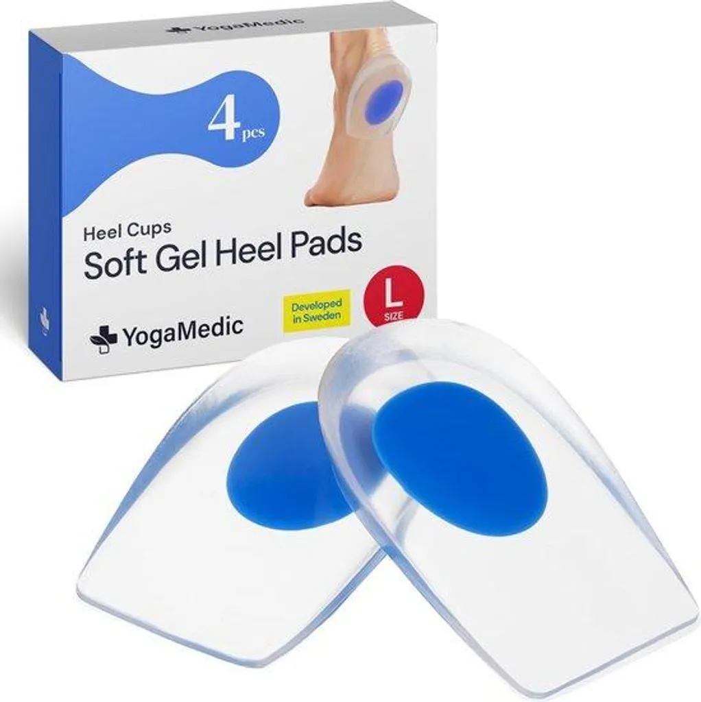 Talonnettes de compensation ergonomiques en gel pour tendon d'Achille x4