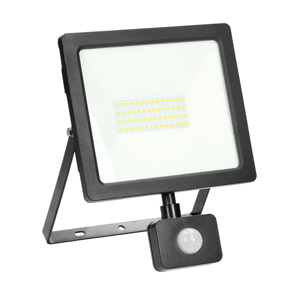 Projecteur LED extérieur avec détecteur pour entrée garage et jardin