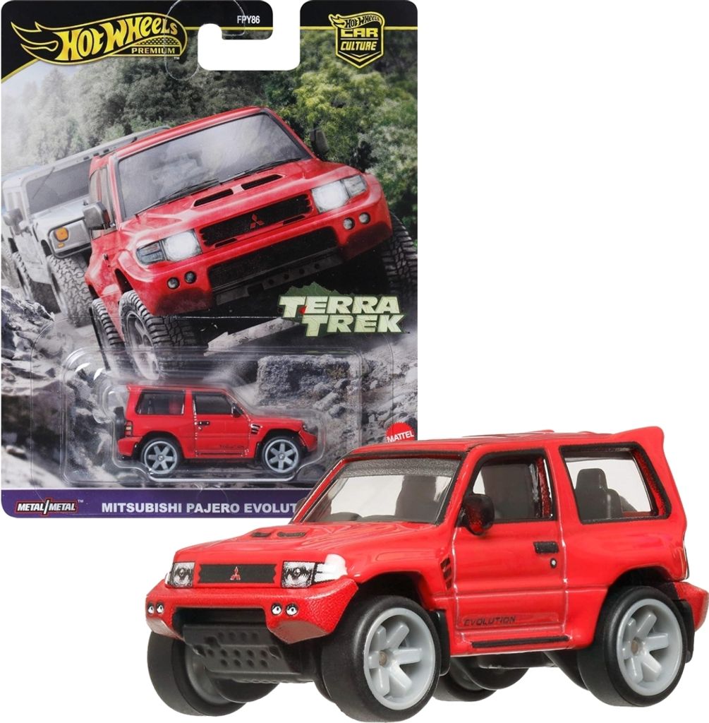 Mitsubishi Pajero Evolution HRV89 | Hot Wheels Car Culture Fahrzeug