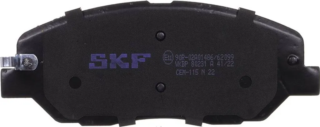 Jeu de 4 plaquettes de frein avant SKF Hyundai Santa Fé II 2.2 CRDi