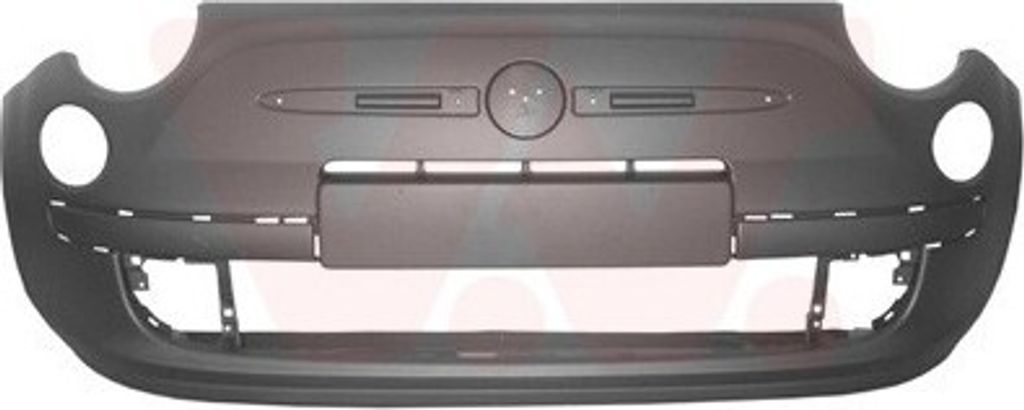 VAN WEZEL Stoßstange Stoßfänger für FIAT 500 (312) Grundiert Verchromt 1604576