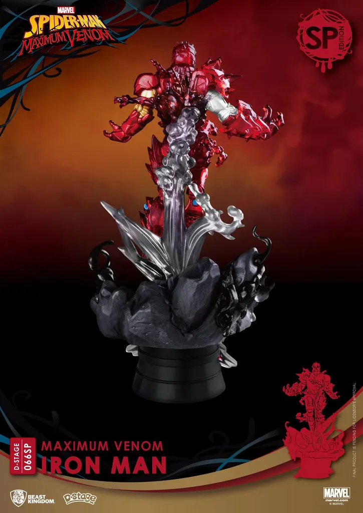 Figurine Iron Man Venom Robuste et Détaillée Beast Kingdom BKDDS-066SP - 3