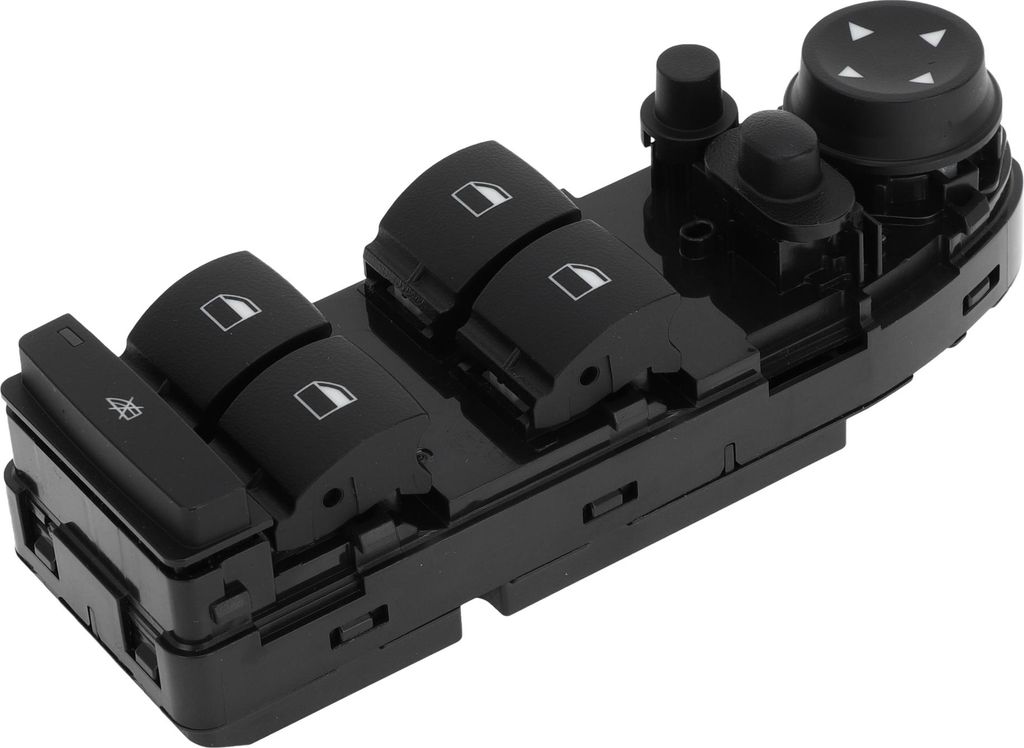 Elektrischer Fensterschalter Nr. 61319217335 Fenstersteuerschalter für BMW 325i 325xi 330i 330xi 2006 Kunststoff Schwarz