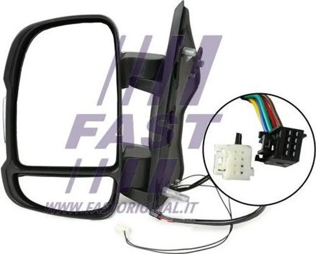 Rétroviseur extérieur haute visibilité OE 6325H0 pour Boxer et Ducato
