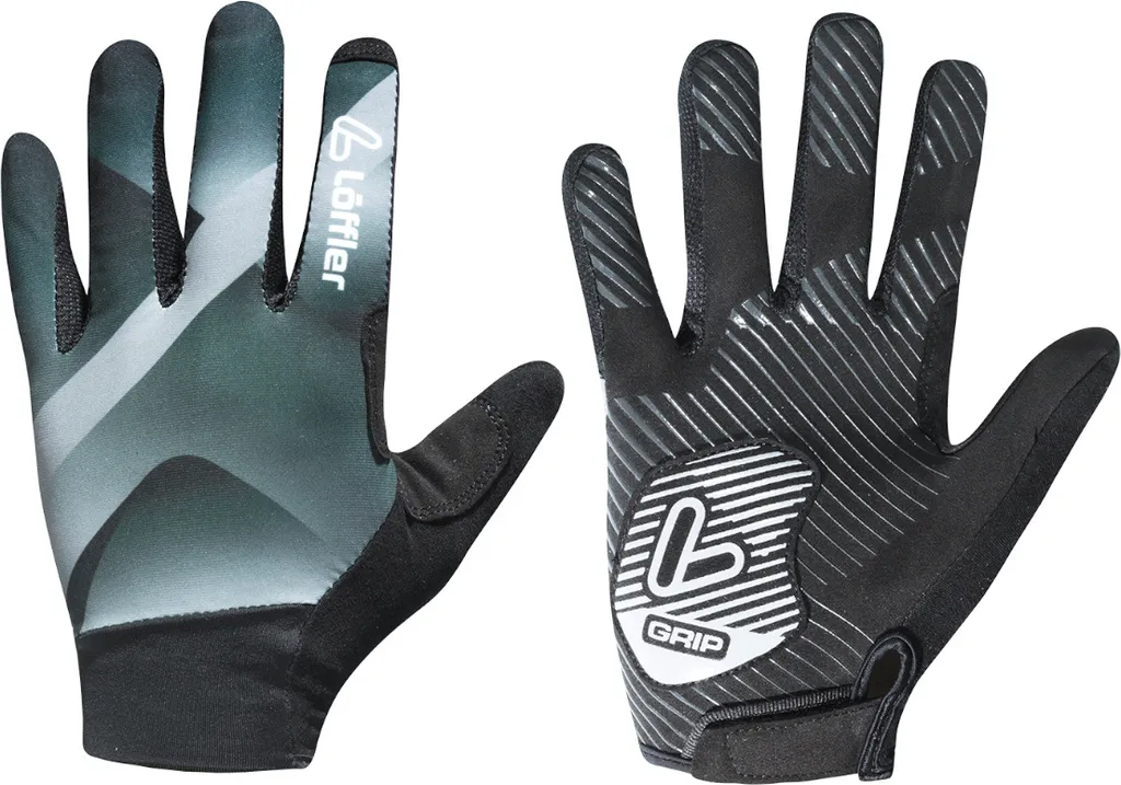 Gants de vélo anti-engourdissement Loeffler doigts complets noir M