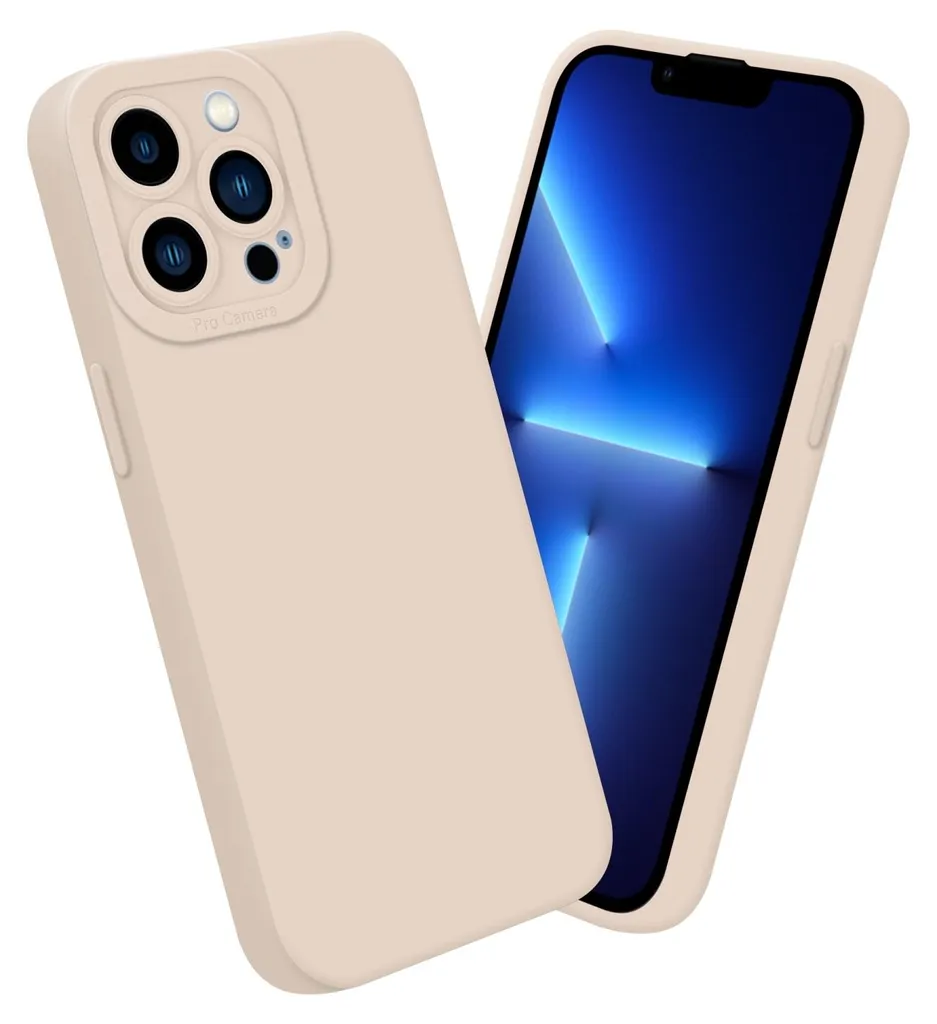 Lafunda Custodia IPhone 13 Pro Con Brillantini E Placcato Oro: Cover Protettiva In TPU, Ultra Sottile, Rosa