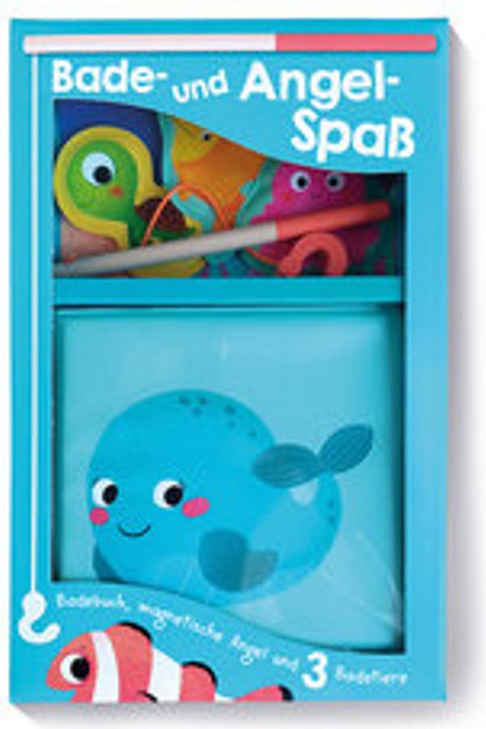 Bade- und Angelspaß (Blaue Box - Cover Wal)