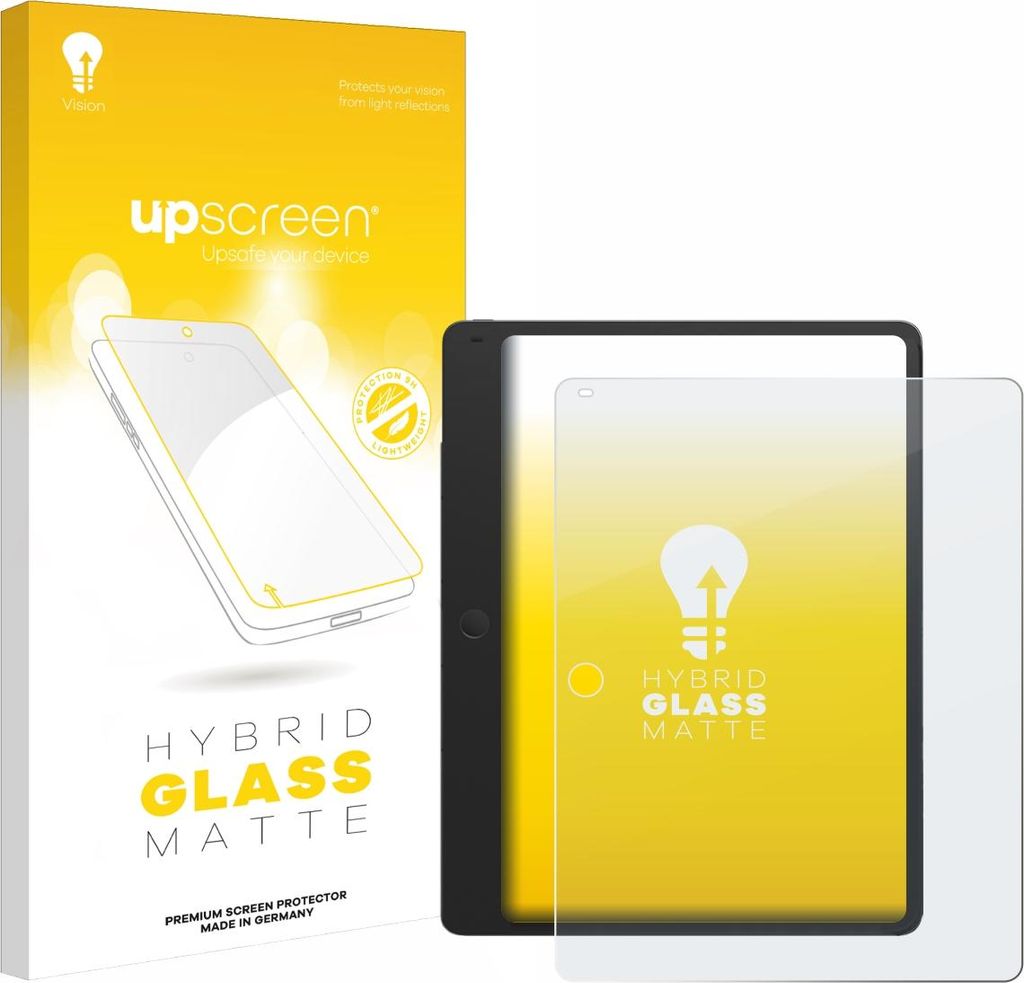 upscreen Entspiegelungs Schutzglas für TCL Note A1 Schutzfolie Panzer Folie Glas Display Schutz matt