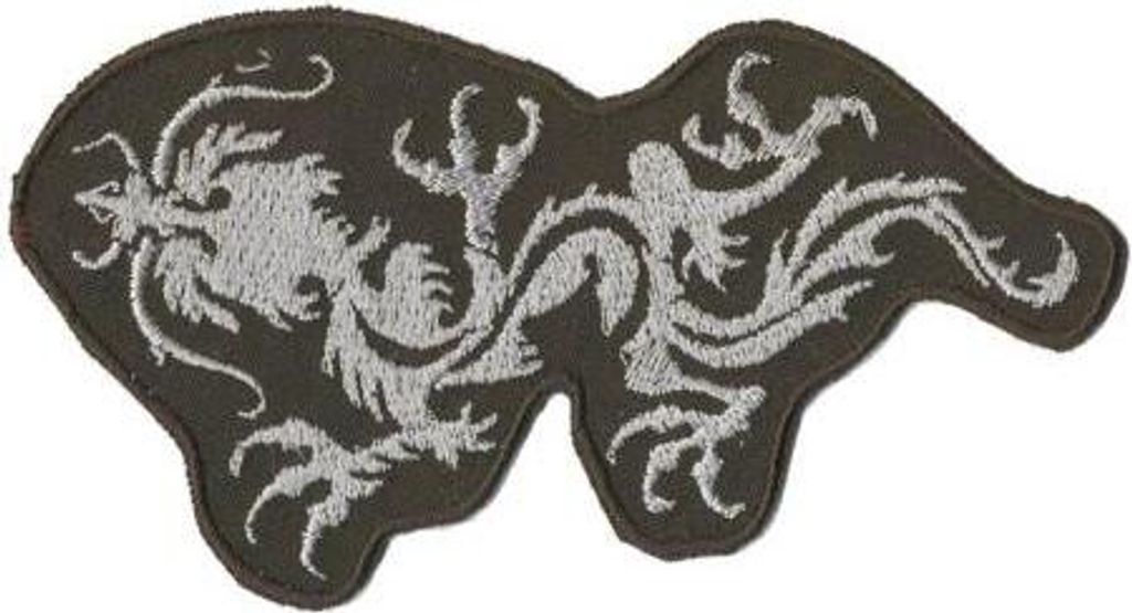 Rückenaufnäher - Tribal Tattoo - Gr. ca. 32 x 17cm - 08005