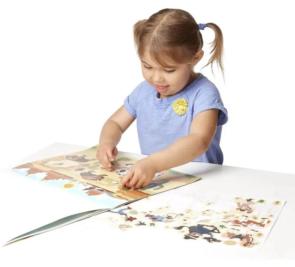 Cahier d'autocollants réutilisables Adventure pour activités créatives - 3