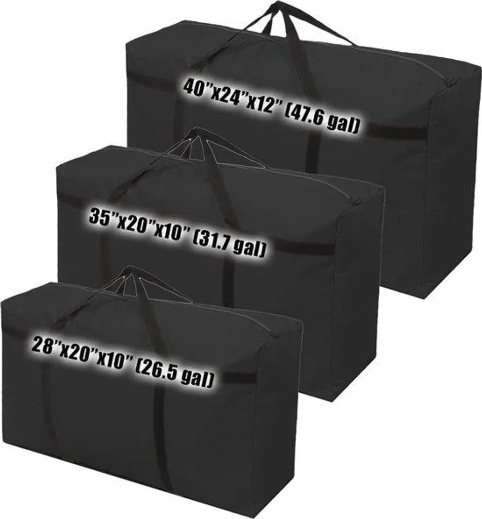 Valises souples avec poignée solide et grande capacité de stockage
