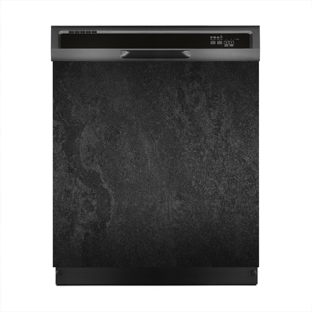 Magnete Dekorative 60x60 cm Küche Magnetmatte Spülmaschine - schwarze Stein