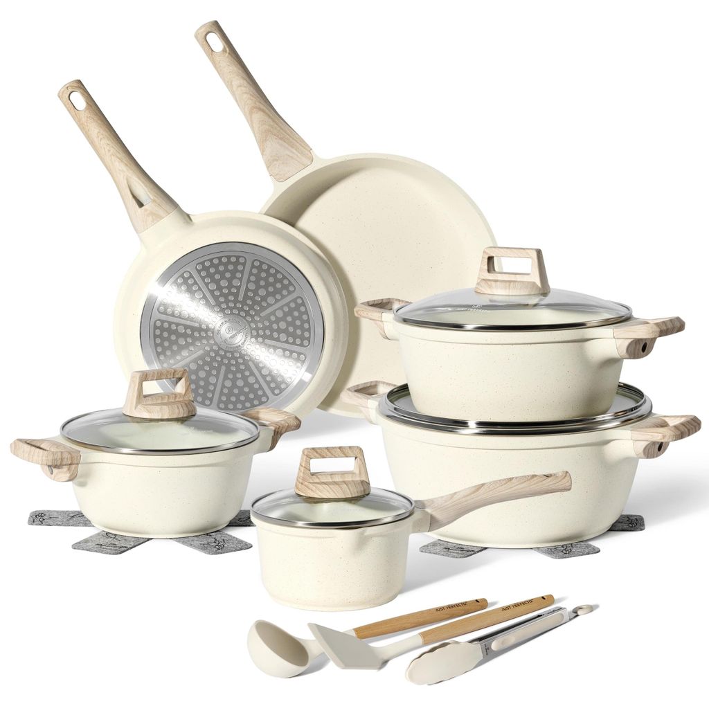 Sada pannen Just Perfecto JL-28, 15 cm, gietijzer, marmeren Productafbeelding 