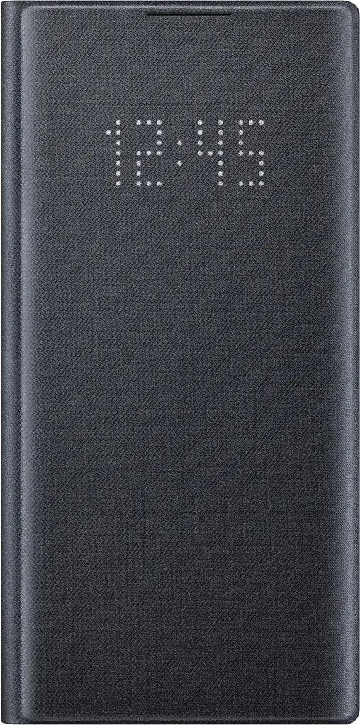 Étui LED View Cover Samsung Note 10 Noir : Finies les Rayures d'Écran