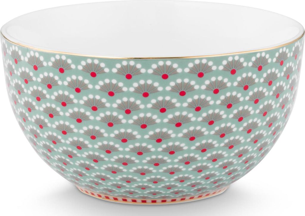 PIP STUDIO Blooming Tales Blue Bowl 12cm Produktbild 