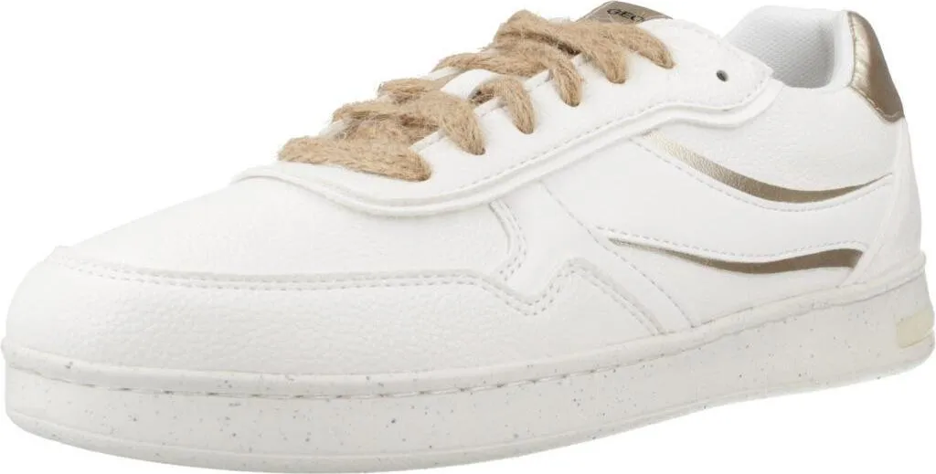Sneakers Geox Jaysen Blanches pour Femme - Chaussure de Marche Confortable