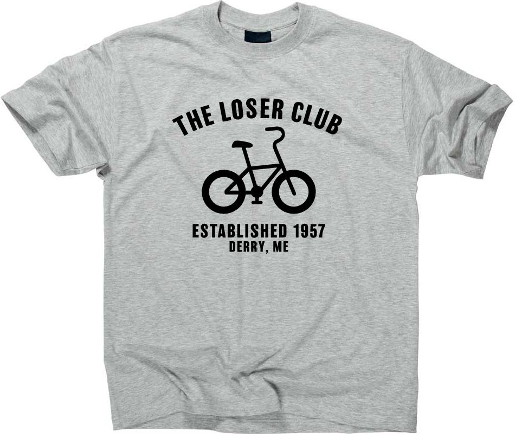 Styletex23 T-Shirt The Loser Club Fahrrad Logo, sport grey, XXL