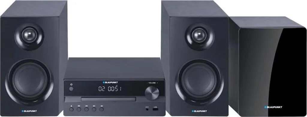 Blaupunkt MS55SUB Micro Récepteur avec Subwoofer et Bluetooth Intégré