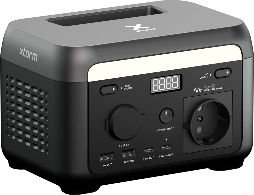 Station Électrique 200W de Secours : Batterie AC pour Pannes et Urgences