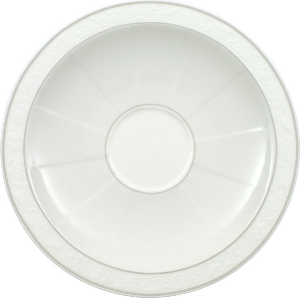 Villeroy & Boch Šedý perlový podšálok na kávu / čaj 16 cm Obrázok produktu 