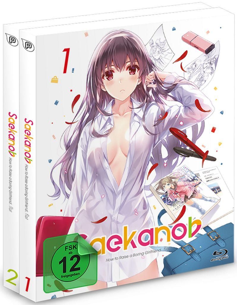 Saekano - How to Raise a Boring Girlfriend.flat - Staffel 2 - Vol.1-2 - Blu-Ray
