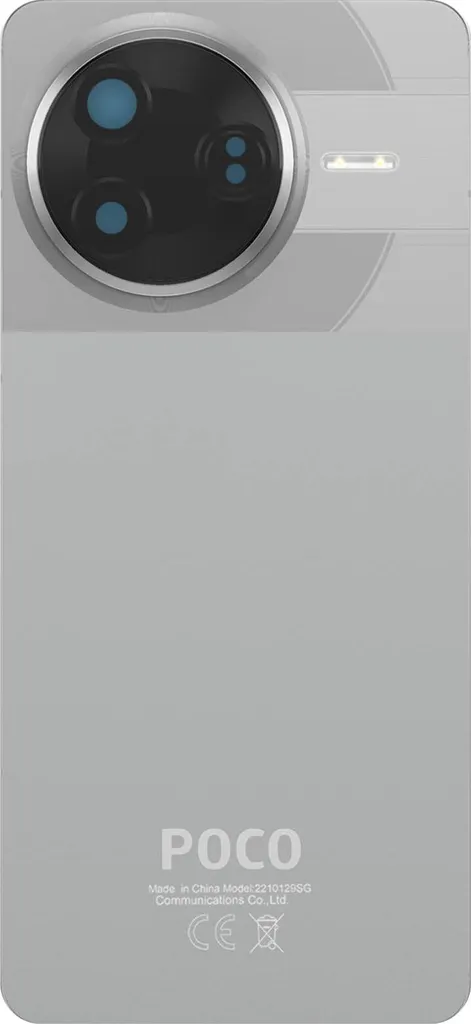 Remplacer la Vitre Arrière Xiaomi Poco F7 Pro Argentée Service Pack