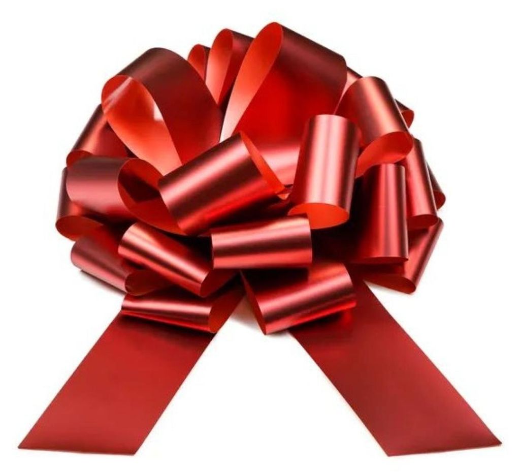 Schleife mit Kordelzug für Geschenke, Dekoration, Ornament, Produktbild 